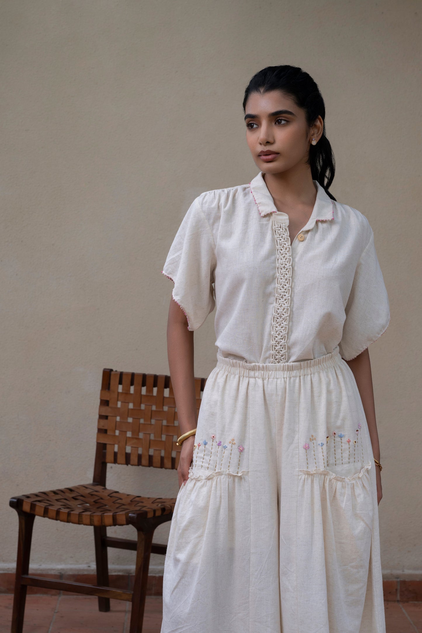 Spring Knotted Shirt