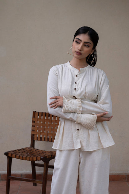 Rooted Lace-Up Top